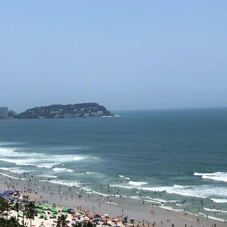 Pe Na Areia - Sol E Mar Enseada Apartment Guaruja Exterior photo